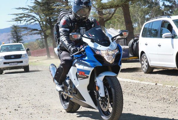 Charles Shiba and his GSX-R