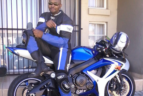 Geoff and his GSX-R600