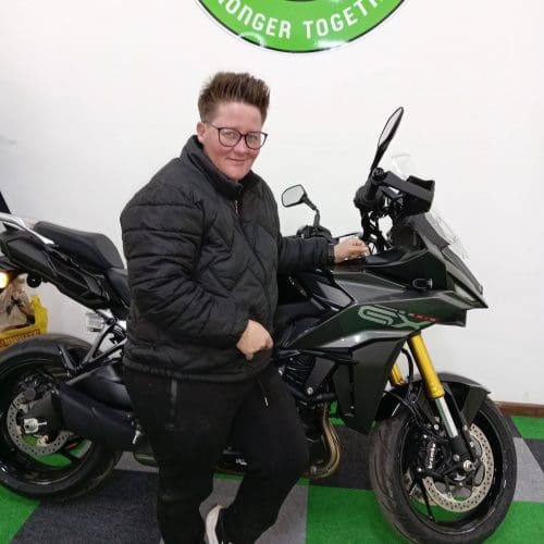 With the Suzuki GSXS1000GX